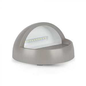 V-TAC FARETTO SEGNAPASSO LED A MONTAGGIO SUPERFICIALE ROTONDO 3W PER ESTERNO