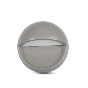 V-TAC FARETTO SEGNAPASSO LED A MONTAGGIO SUPERFICIALE ROTONDO 3W PER ESTERNO