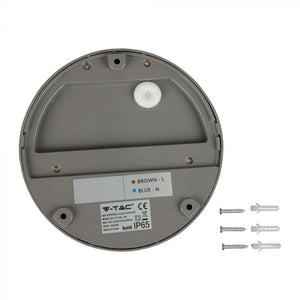 V-TAC FARETTO SEGNAPASSO LED A MONTAGGIO SUPERFICIALE ROTONDO 3W PER ESTERNO