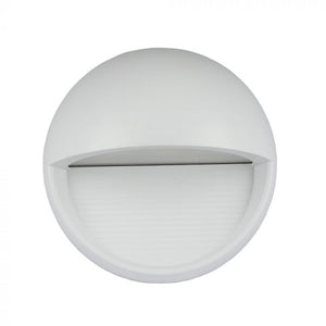 V-TAC FARETTO SEGNAPASSO LED A MONTAGGIO SUPERFICIALE ROTONDO 3W PER ESTERNO