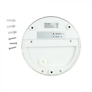 V-TAC FARETTO SEGNAPASSO LED A MONTAGGIO SUPERFICIALE ROTONDO 3W PER ESTERNO
