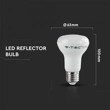 Carica l&#39;immagine nel visualizzatore di Gallery, V-TAC LAMPADINA LED E27 8W BULB REFLECTOR SPOT R63 CHIP SAMSUNG
