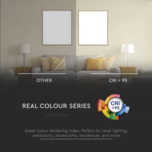 Carica l&#39;immagine nel visualizzatore di Gallery, V-TAC TRACK LIGHT LED COB  3 STEP CHANGING COLOR CRI≥95 DIMMERABILE
