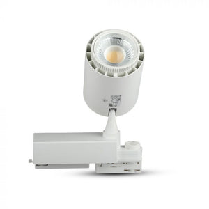 V-TAC TRACK LIGHT LED COB  3 STEP CHANGING COLOR CRI≥95 DIMMERABILE