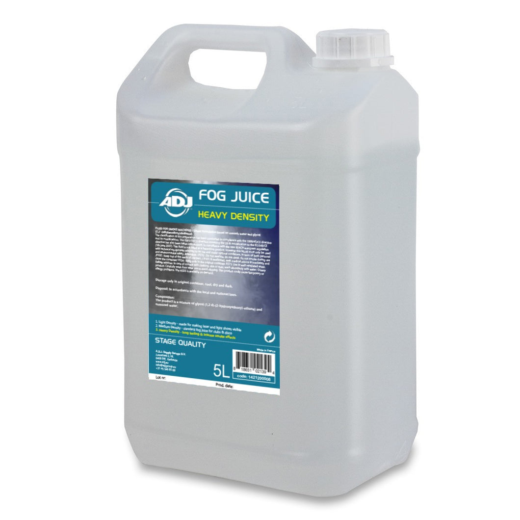 ADJ Fog Juice 3 heavy - 5 Litri