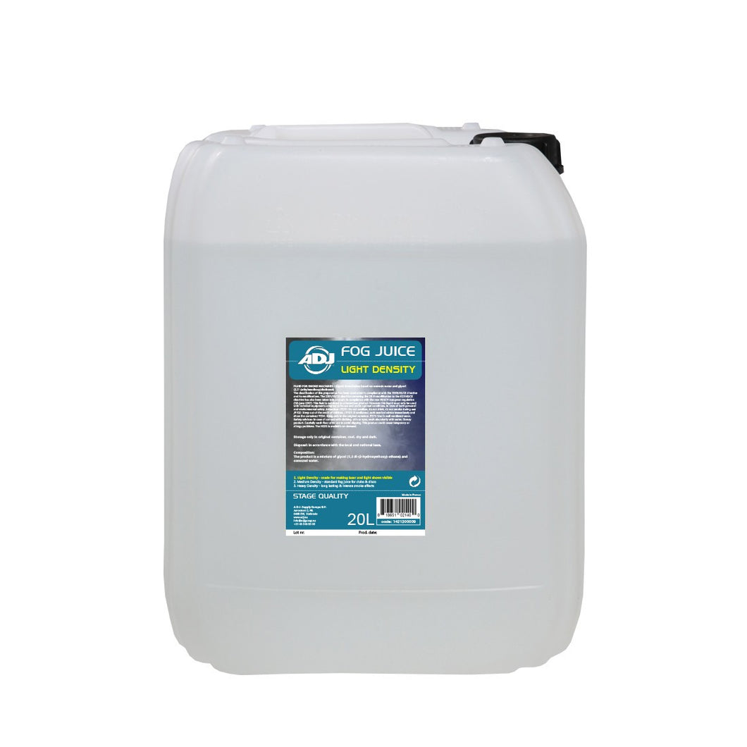 ADJ Fog juice 1 light - 20 Litri