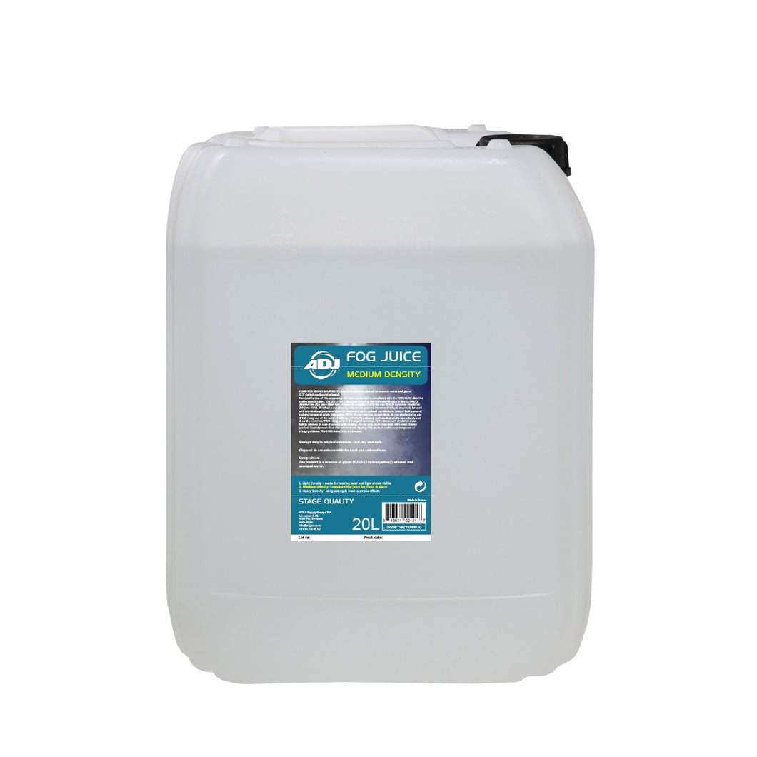 ADJ Fog juice 2 medium - 20 Litri