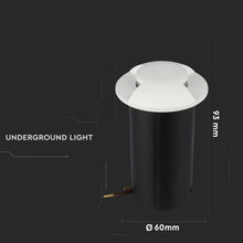 Carica l&#39;immagine nel visualizzatore di Gallery, V-TAC PUNTO LUCE LED 1W SEGNAPASSO DA INTERRAMENTO 2 VIE IP67
