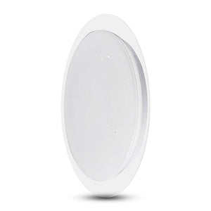 V-TAC PLAFONIERA LED 40W FORMA CIRCOLARE EFFETTO CIELO STELLATO CON TELECOMANDO