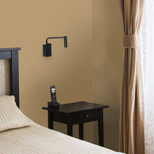 Carica l&#39;immagine nel visualizzatore di Gallery, V-TAC  LAMPADA DA MURO WALL LIGHT LED CREE 3W COLORE NERO CON USB
