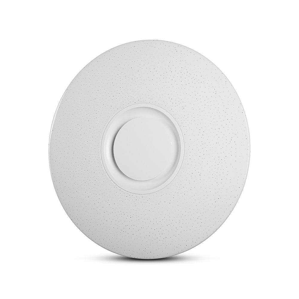 V-TAC PLAFONIERA LED RGB 35W FORMA CIRCOLARE EFFETTO CIELO STELLATO CON ALTOPARLANTE E TELECOMANDO