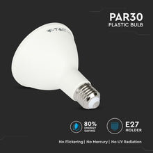 Carica l&#39;immagine nel visualizzatore di Gallery, V-TAC LAMPADINA LED E27 11W BULB PAR LAMP PAR30 CHIP SAMSUNG
