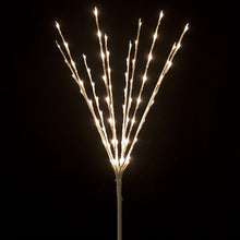 Cargar imagen en el visor de la galería, Ramo bianco, h. 75 cm, led bianco
