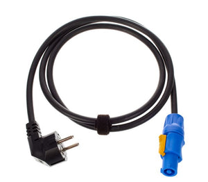 Cordial Power Twist Cable 1,5m angolato