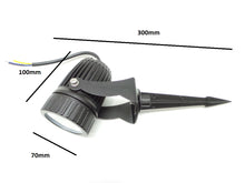 Carica l&#39;immagine nel visualizzatore di Gallery, Faretto led picchetto 12w da esterno Cob con staffa incluso
