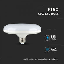 Carica l&#39;immagine nel visualizzatore di Gallery, V-TAC LAMPADINA LED E27 15W UFO CHIP SAMSUNG
