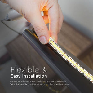 V-TAC STRISCIA LED 2835 MONOCOLORE 240 LED/METRO