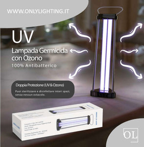 LAMPADA BATTERICIDA UV AD OZONO