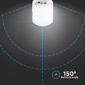 V-TAC LAMPADINA LED E14 2W TUBOLARE T26 CHIP SAMSUNG