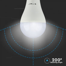 Carica l&#39;immagine nel visualizzatore di Gallery, V-TAC LAMPADINA LED E27 9W BULB A70 LUCE EMERGENZA ANTI BLACK-OUT
