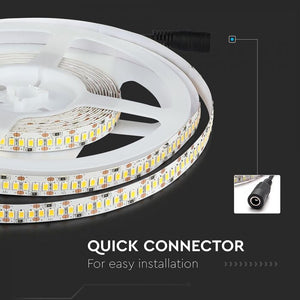 V-TAC STRISCIA LED 2835 MONOCOLORE 204 LED/METRO