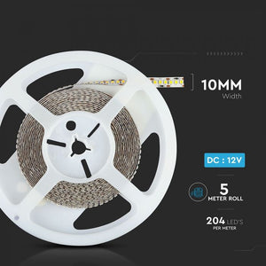 V-TAC STRISCIA LED 2835 MONOCOLORE 204 LED/METRO