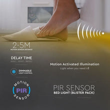 Carica l&#39;immagine nel visualizzatore di Gallery, V-TAC BEDLIGHT KIT STRISCIA LED CON SENSORE E ALIMENTATORE PER LETTO MATRIMONIALE
