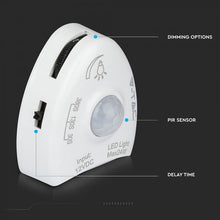 Carica l&#39;immagine nel visualizzatore di Gallery, V-TAC BEDLIGHT KIT STRISCIA LED CON SENSORE E ALIMENTATORE PER LETTO MATRIMONIALE
