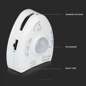 V-TAC BEDLIGHT KIT STRISCIA LED CON SENSORE E ALIMENTATORE PER LETTO MATRIMONIALE