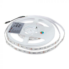Carica l&#39;immagine nel visualizzatore di Gallery, V-TAC KIT CON STRISCIA LED 5050 MULTICOLORE RGB 5MT CONTROLLER E ALIMENTATORE
