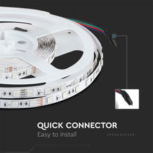 Carica l&#39;immagine nel visualizzatore di Gallery, V-TAC STRISCIA LED SMD 5050 24V   60LED/METRO
