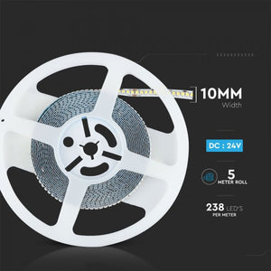 V-TAC STRISCIA LED 2835 MONOCOLORE 238 LED/METRO