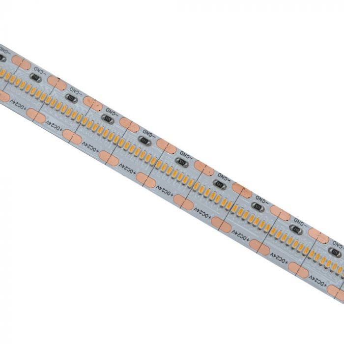 V-TAC STRISCIA LED SMD 2110 21W/M 24V MONOCOLORE 700 LED/METRO CRI ≥90 - BOBINA DA 5 METRI