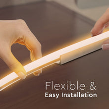Carica l&#39;immagine nel visualizzatore di Gallery, V-TAC LED NEON FLEX STRIPLIGHT 8W/M 24V IP65 CRI≥90 BIANCO
