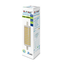 Carica l&#39;immagine nel visualizzatore di Gallery, V-TAC  LAMPADINA LED R7S L118 13W BULB TUBOLARE
