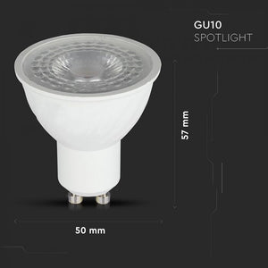 V-TAC LAMPADINA LED WI-FI GU10 4,5W FARETTO SPOTLIGHT 110° CHANGING COLOR 3IN1 DIMMERABILE