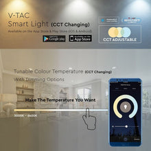 Cargar imagen en el visor de la galería, V-TAC LAMPADINA LED WI-FI GU10 4,5W FARETTO SPOTLIGHT 110° CHANGING COLOR 3IN1 DIMMERABILE
