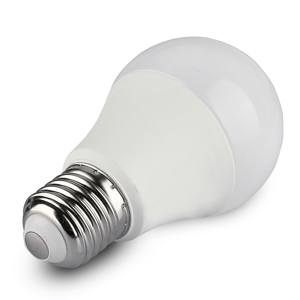 V-TAC SMART VT-5119 LAMPADINA LED WI-FI E27 10W BULB A60 RGB+W 4IN1 DIMMERABILE
