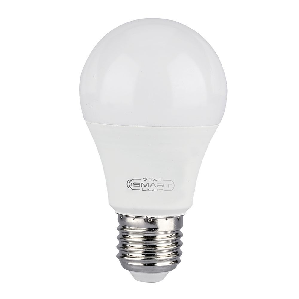 V-TAC SMART LAMPADINA LED WI-FI E27 11W BULB A60 RGB+W 4IN1 DIMMERABILE
