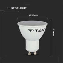 Carica l&#39;immagine nel visualizzatore di Gallery, V-TAC LAMPADINA LED GU10 3,5W FARETTO SPOTLIGHT 110° RGB+W CON TELECOMANDO

