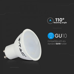 V-TAC LAMPADINA LED GU10 3,5W FARETTO SPOTLIGHT 110° RGB+W CON TELECOMANDO