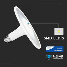 Carica l&#39;immagine nel visualizzatore di Gallery, V-TAC LAMPADINA LED E27 11W UFO CHIP SAMSUNG
