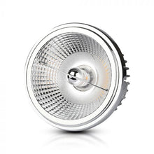 Carica l&#39;immagine nel visualizzatore di Gallery, V-TAC LAMPADINA LED AR111 20W FARETTO DA INCASSO CON 2 RIFLETTORI 20-40°
