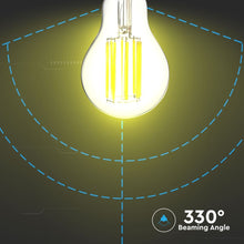 Carica l&#39;immagine nel visualizzatore di Gallery, V-TAC  LAMPADINA LED E27 18W BULB A67 FILAMENT
