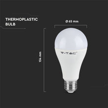 Carica l&#39;immagine nel visualizzatore di Gallery, V-TAC EVOLUTION  LAMPADINA LED E27 15W BULB A65

