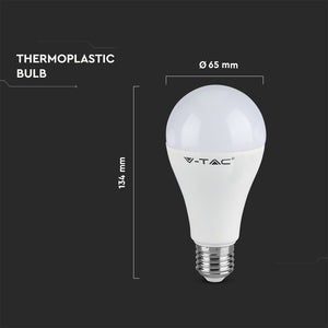 V-TAC EVOLUTION  LAMPADINA LED E27 15W BULB A65