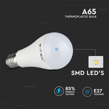 Carica l&#39;immagine nel visualizzatore di Gallery, V-TAC EVOLUTION  LAMPADINA LED E27 15W BULB A65
