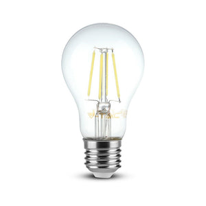 V-TAC LAMPADINA LED FILAMENT E27 8W BULB A67 DIMMERABILE