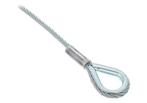 Major Fune sicurezza 4mm 0.6m 40kg Silver