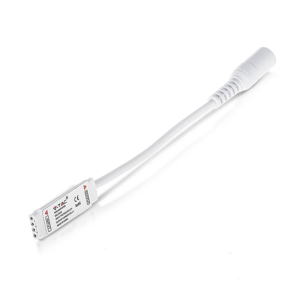 V-TAC MINI AMPLIFICATORE DI SEGNALE PER STRISCE LED RGB